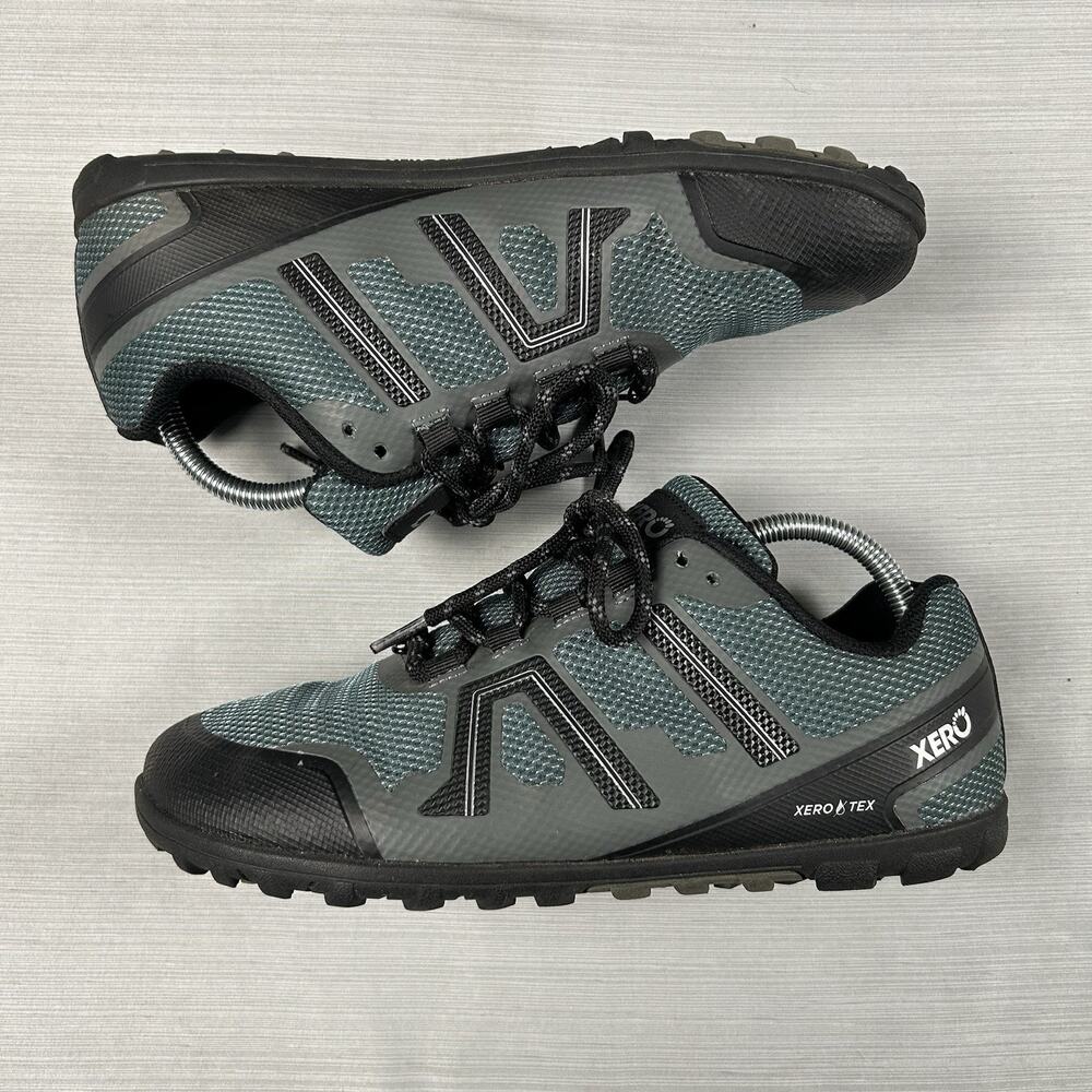 Xero Mesa Trail Waterproof Men's Size 8 Blue Running Shoes Barefoot Sneakers